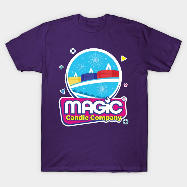 Magic Candle Company 80s Logo T-Shirt by MagicCandleCompany